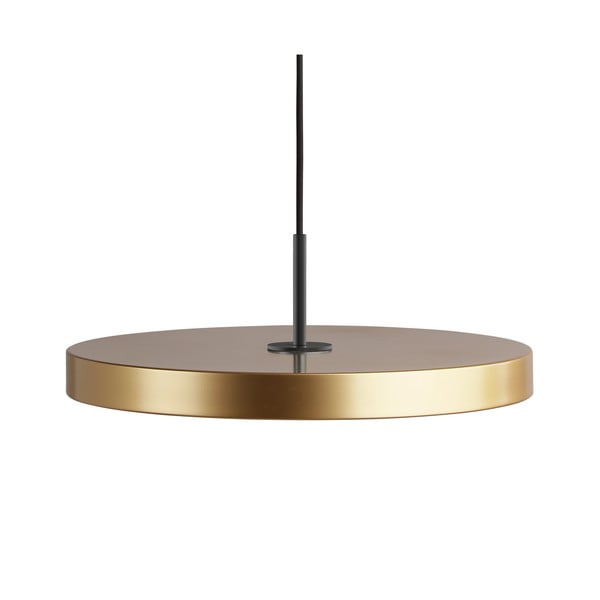 LED viseča svetilka v zlati barvi s kovinskim senčnikom ø 43 cm Asteria Medium – UMAGE
