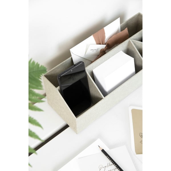 Kartonast organizator za pisalne potrebščine Elisa Canvas Paper Laminate – Bigso-image-4