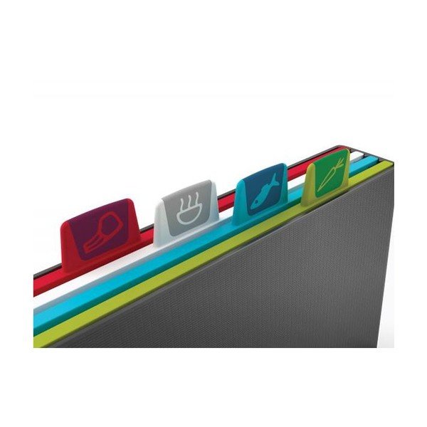 Komplet desk s stojalom New Index, velik, temno siv-image-2