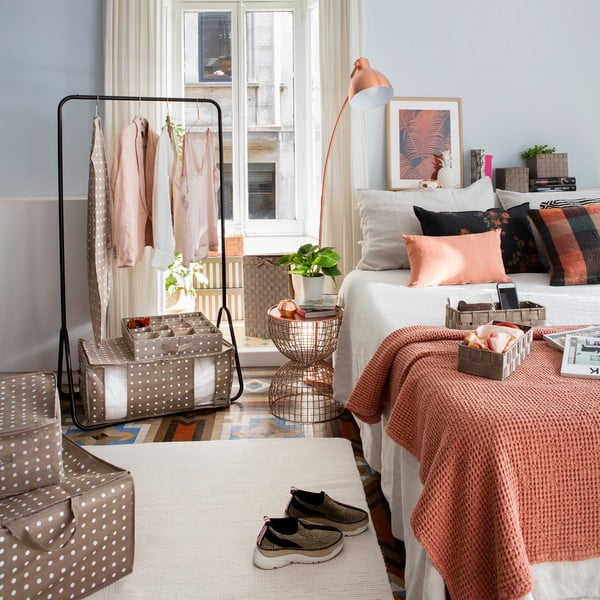 Bež zaščitna vreča za obleko Compactor Dots, 137 cm-image-3