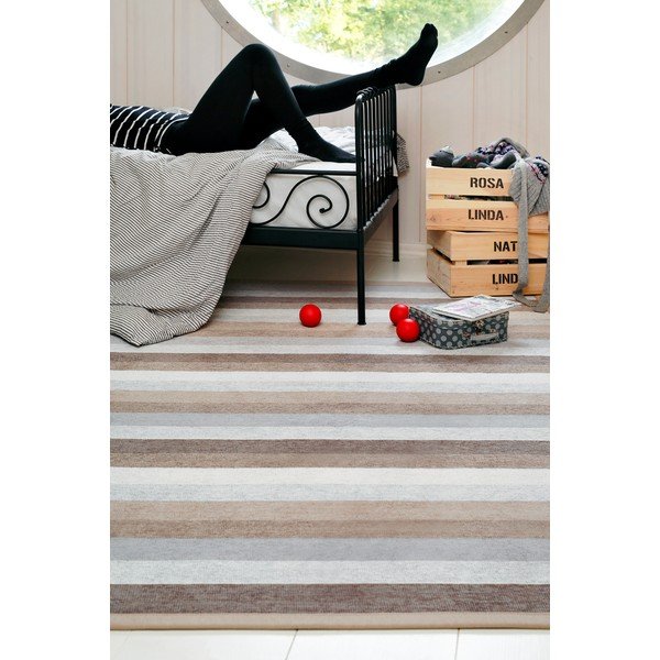 Sivo-rjava otroška preproga 230x160 cm Pallika - Narma-image-3