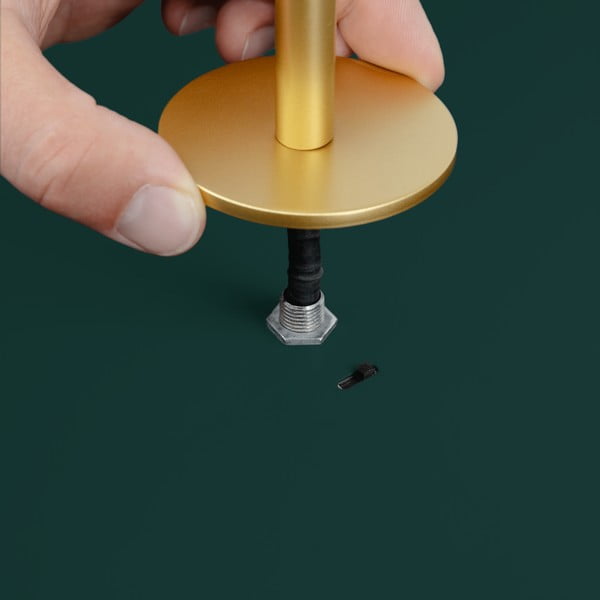 Temno zelena kovinska LED zatemnitvena viseča svetilka s kovinskim senčilom ø 31 cm Asteria Plus – UMAGE-image-4