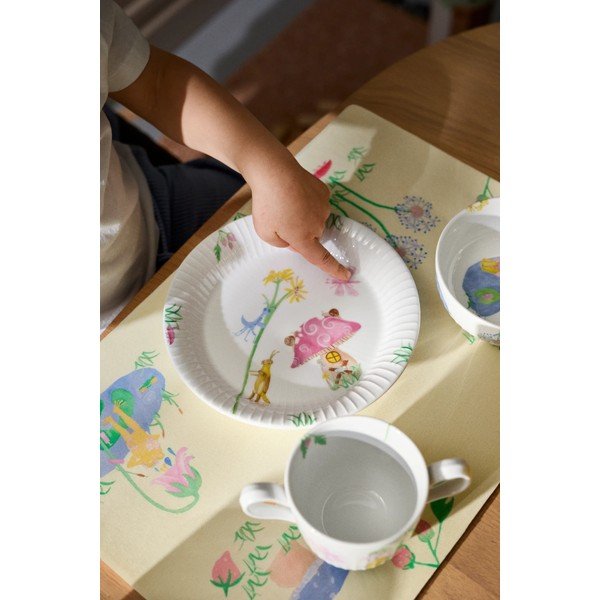Porcelanast otroški set posode 3 ks Hammershøi Kids – Kähler Design-image-3