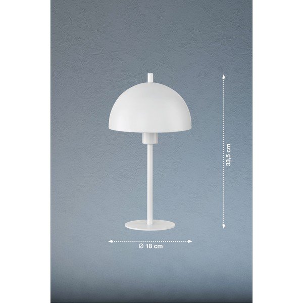 Bela namizna svetilka s kovinskim senčilom (višina 33,5 cm) Kia – Fischer & Honsel-image-3