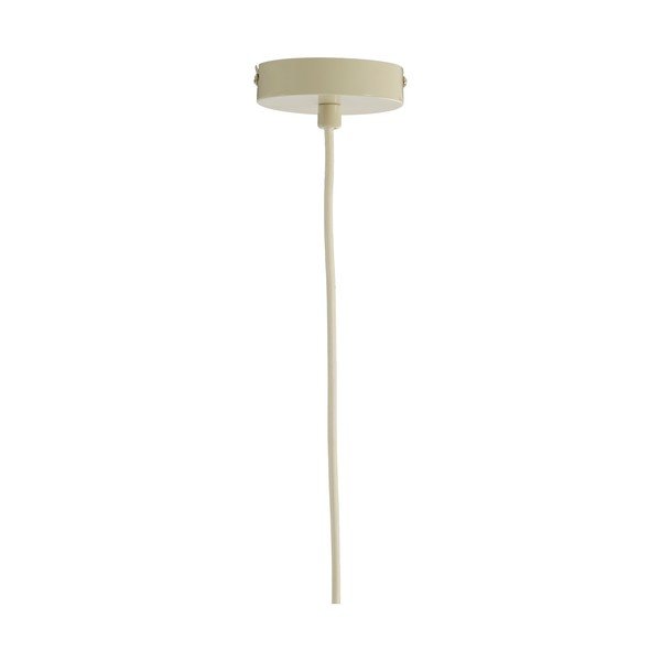 Kremno bela viseča svetilka s papirnatim senčilom ø 10 cm Sarella – Light & Living-image-3