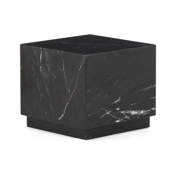 Marmorna stranska mizica 40x40 cm Sorein – Kave Home