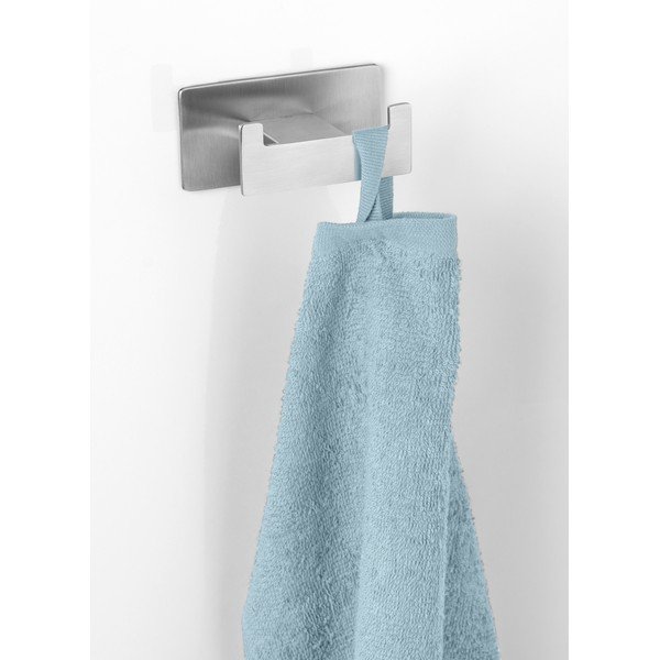 Obešalnik iz nerjavečega jekla v mat srebrni barvi z namestitvijo brez vrtanja Genova – Wenko-image-3