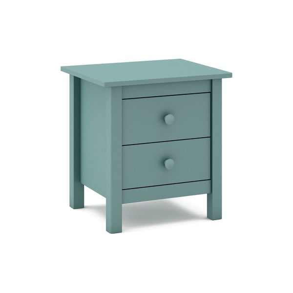 Modrozelena otroška nočna omarica iz masivnega bora Max – Marckeric-image-2