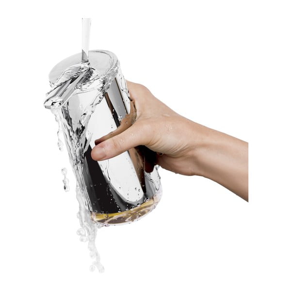 Avtomatski jekleni dozirnik za milo v srebrni barvi 266 ml - simplehuman-image-3