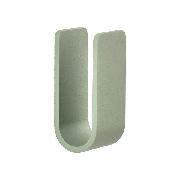 Prašno zelen kovinski stenski obešalnik Ume – Zone