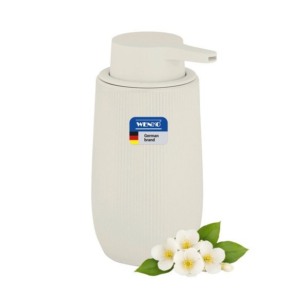 Kremno bel plastičen dozirnik za milo 400 ml Fablo – Wenko-image-3