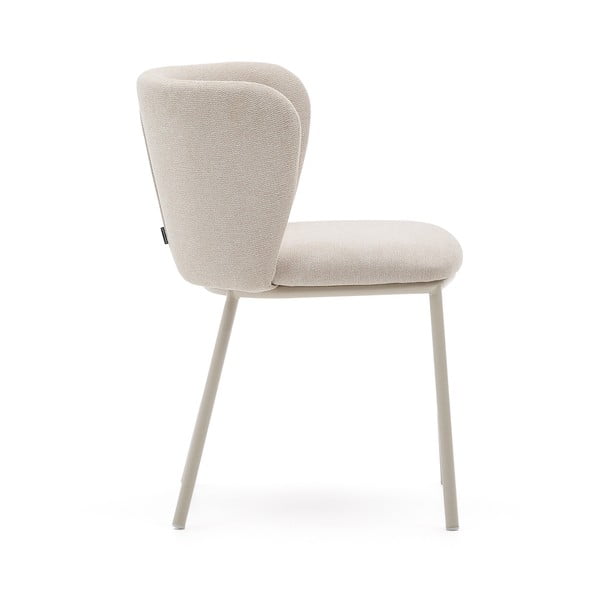 Bež oblazinjen jedilni stol Ciselia – Kave Home-image-4