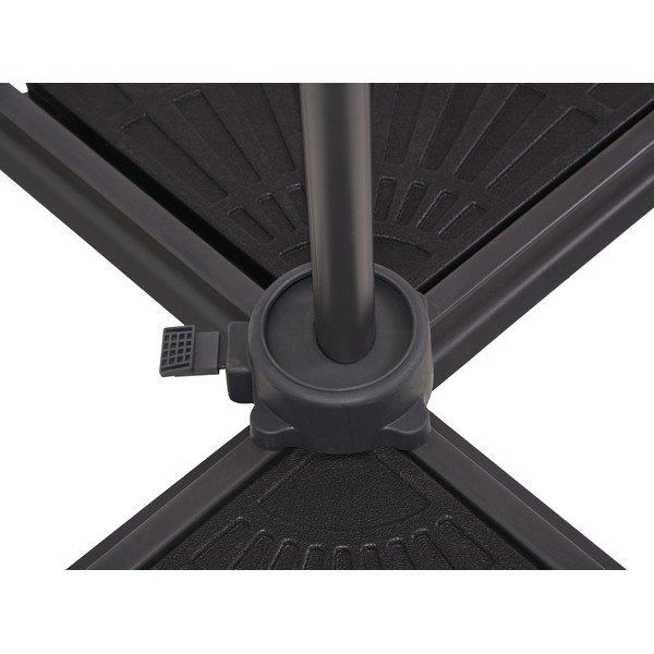 Kremno bel senčnik 300x300 cm Deluxe – Garden Pleasure-image-4