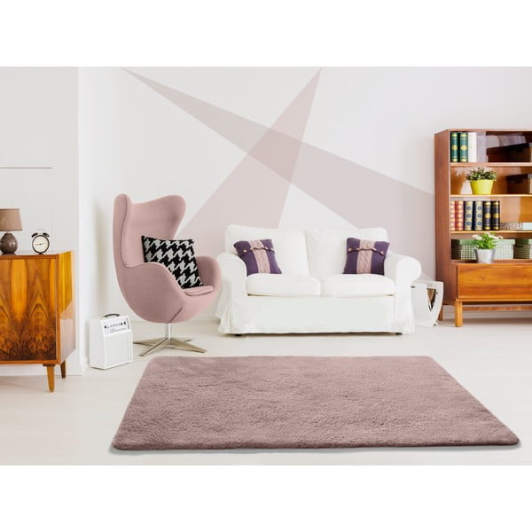 Rožnata preproga Universal Alpaca Liso, 60 x 100 cm-image-1