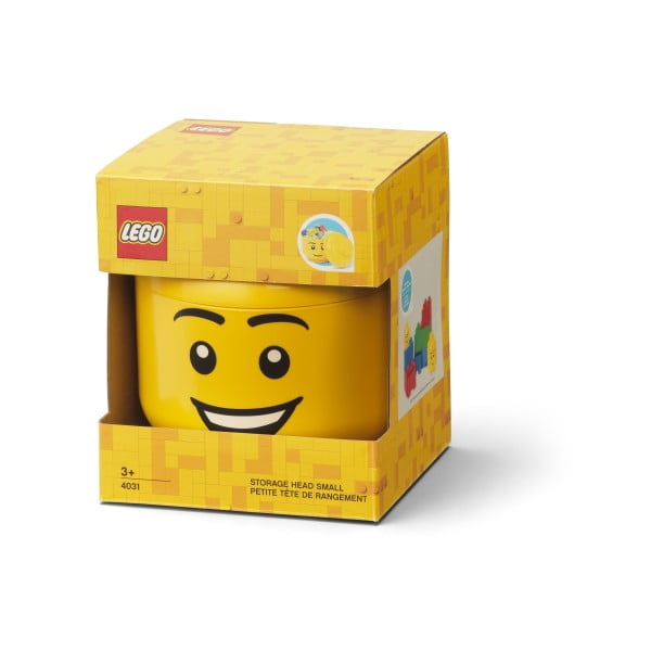 Otroška plastična škatla za shranjevanje Head - LEGO®-image-2