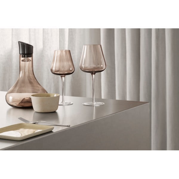 Komplet 2 rjavih kozarcev za rdeče vino Blomus Belo-image-1