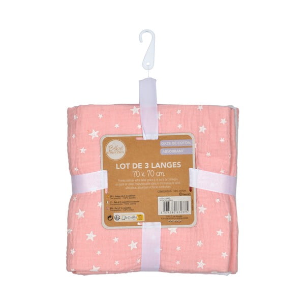 Plenice iz muslina v kompletu 3 ks – Bébé Douceur-image-3