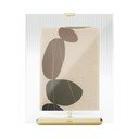 Steklen stoječ okvir v zlati barvi 19x23 cm Flute – Umbra