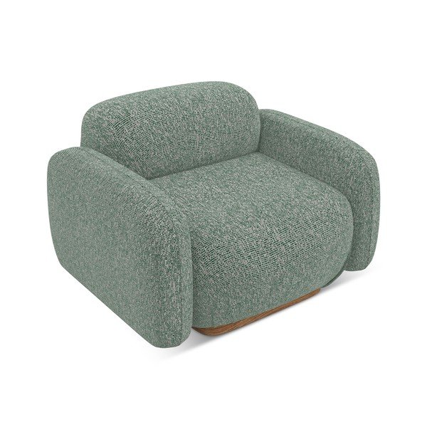 Svetlo zelen fotelj Ailani – Makamii-image-2