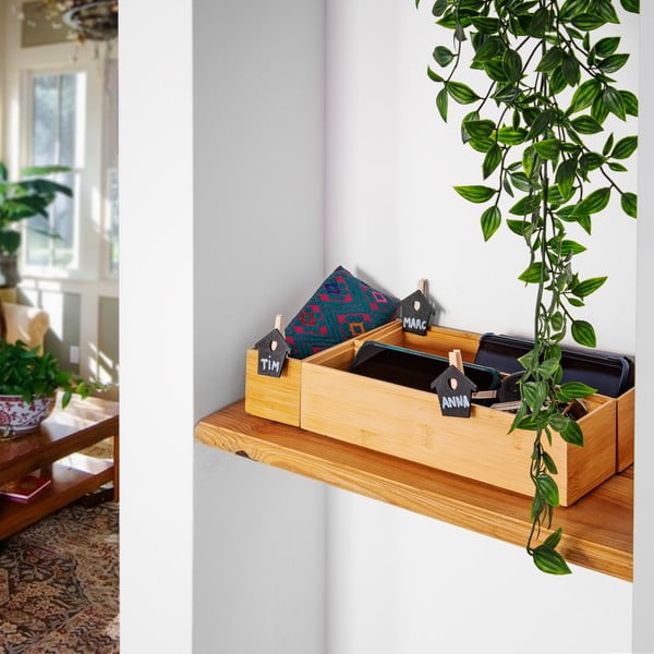 Škatla iz bambusa Compactor, 22,5 x 7,5 x 6,35 cm-image-2