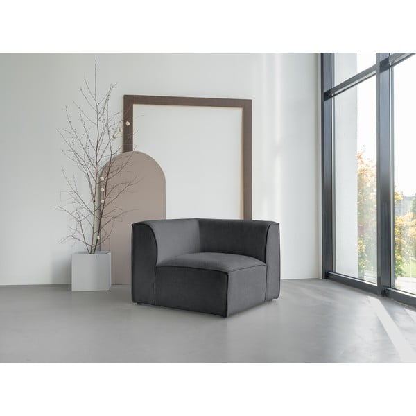 Siv modul za sedežno garnituro (s kotom po izbiri) Flex Felix – Miuform-image-1