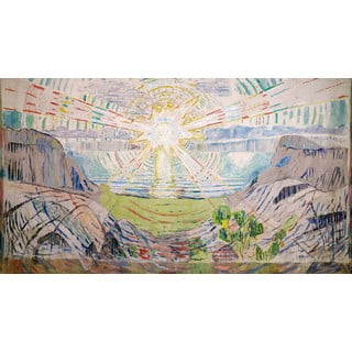 Reprodukcija slike Edward Munch - The Sun, 70 x 40 cm