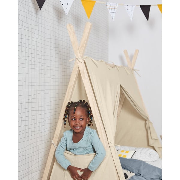 Otroška zavesa za posteljo 70x136 cm Maralis Teepee – Kave Home-image-1