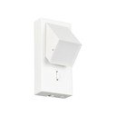 Bela LED stenska svetilka Raglan – Trio