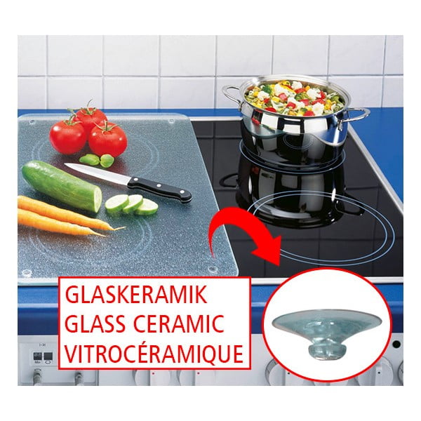 Stekleni pokrov za kuhalnik Wenko Gnome, 2 kosa-image-1