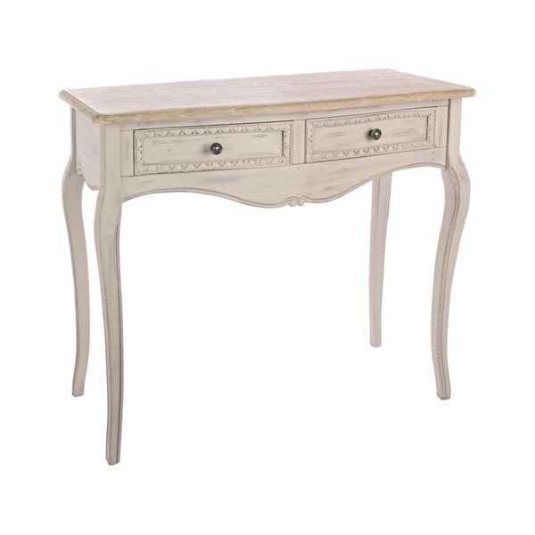Kremno bela stranska mizica 40x90 cm Clarisse – Bizzotto-image-1