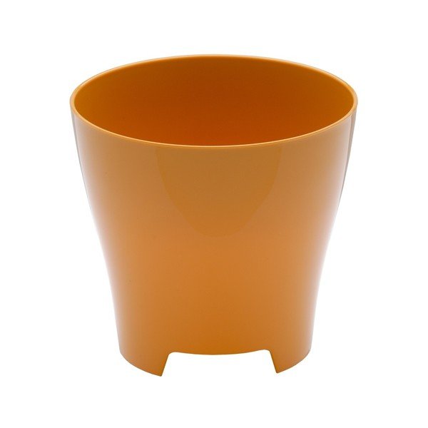 Oranžno-rumen lonec Plastia Luna Honey, ø 13,7 cm