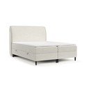 Kremno bela boxspring postelja s prostorom za shranjevanje 180x200 cm Melba – Maison de Rêve