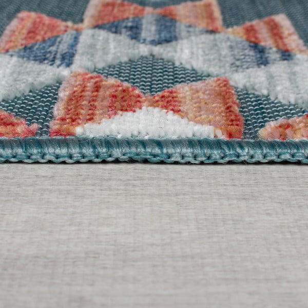 Moder zunanji tekač 80x230 cm Avery Blue – Flair Rugs-image-4