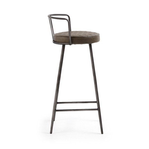 Rjav barski stol Kave Home, višina 92 cm-image-2