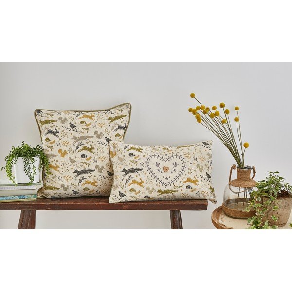 Bombažen okrasni vzglavnik Cooksmart® Woodland, 45 x 45 cm-image-4