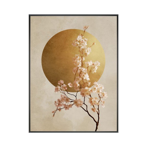 Tiskana slika z okvirjem 60x80 cm Cherry Blossoms – Styler