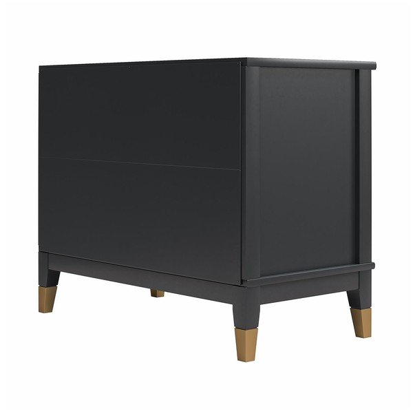 Črna nočna omarica Westerleigh – CosmoLiving by Cosmopolitan-image-3