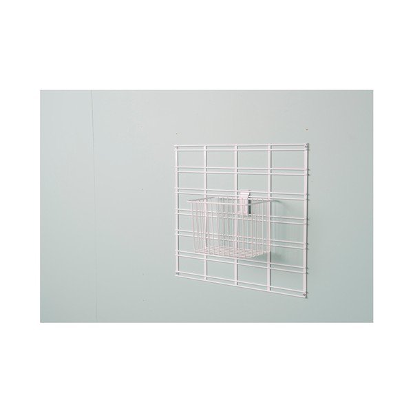 Bela viseča škatla za shranjevanje Compactor Merho, 25 x 16,2 x 19,6 cm-image-2