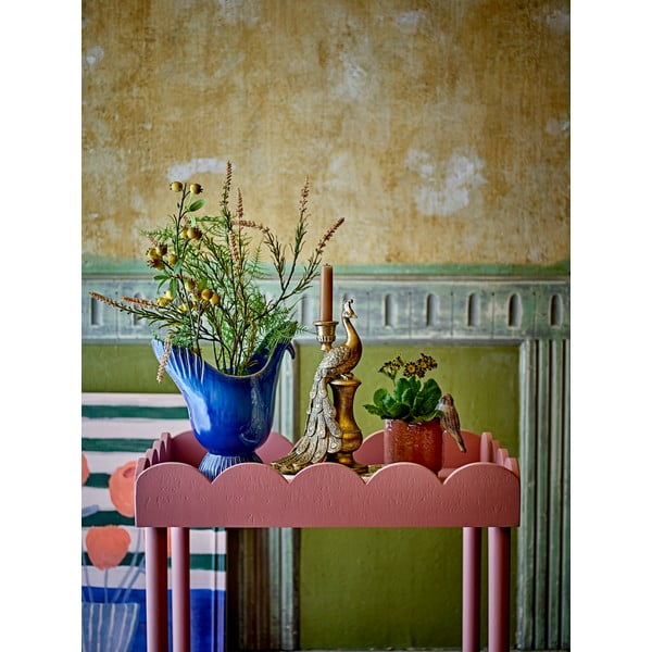 Rožnata stranska mizica iz masivnega bora 40x60 cm Isola – Bloomingville-image-2