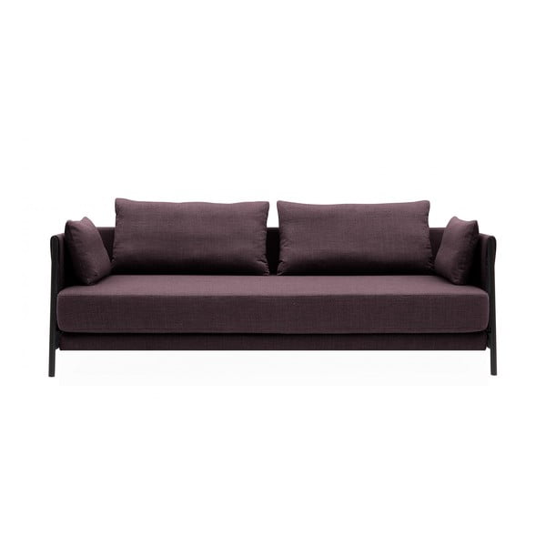 Temno vijoličen raztegljiv kavč Softline Madison