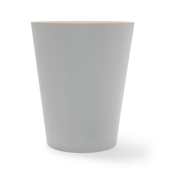 Svetlo siv lesen koš za smeti 7,5 l Woodrow – Umbra-image-4