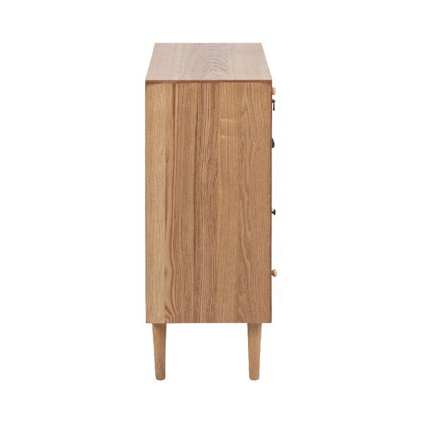 Visoka komoda v jesenovem dekorju 70x81 cm Thais - Actona-image-1
