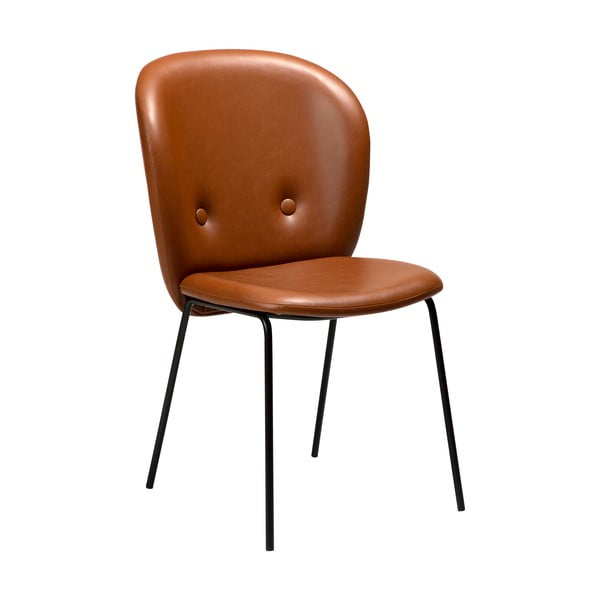 Jedilni stol v konjak rjavi barvi Brace – DAN-FORM Denmark