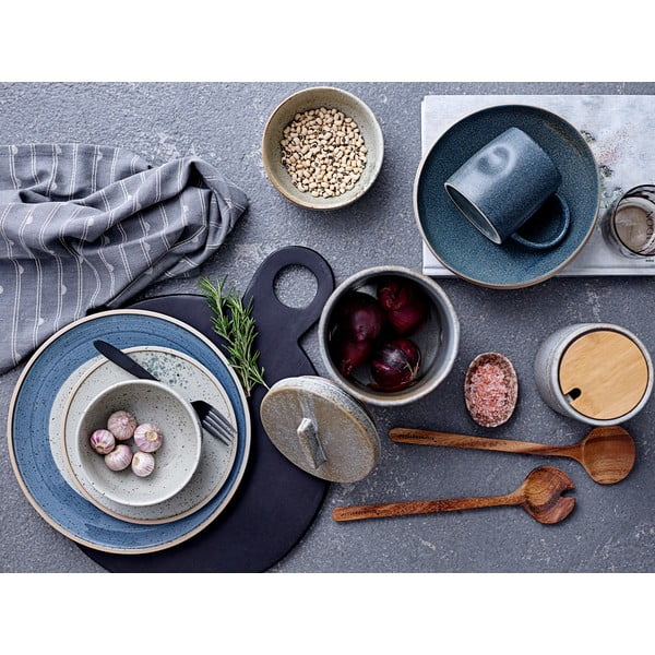 4-delni set jedilnega pribora v črni barvi Bloomingville Cutlery Eleganza-image-4