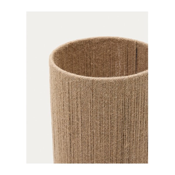 Namizna svetilka iz masivne akacije v temni naravni barvi (višina 43 cm) Kor – Kave Home-image-4