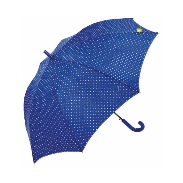 Otroški dežnik z modrimi pikami, ⌀ 108 cm
