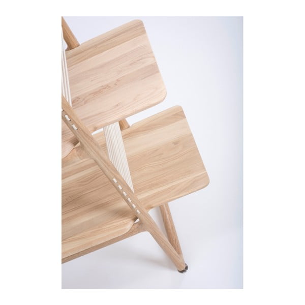 Knjižni regal iz masivnega hrasta Gazzda Muse, višina 216 cm-image-4