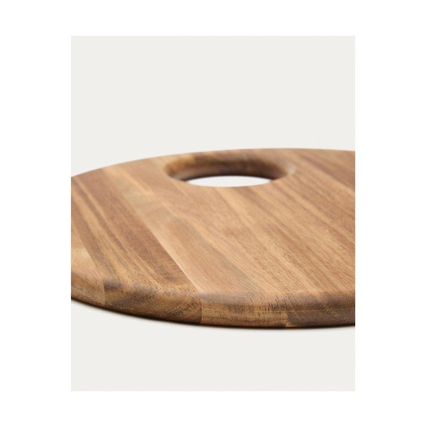 Servirna lesena deska ø 36 cm Klot – Kave Home-image-3