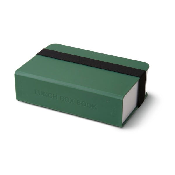 Temno zelena škatla za prigrizke Črna knjiga Blum