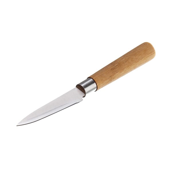 Unimasa nož z bodalom iz nerjavečega jekla in bambusa Unisama, dolžina 19,5 cm